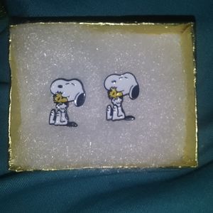 Snoopy and Woodstock Earrings